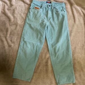 Light blue corduroy pants